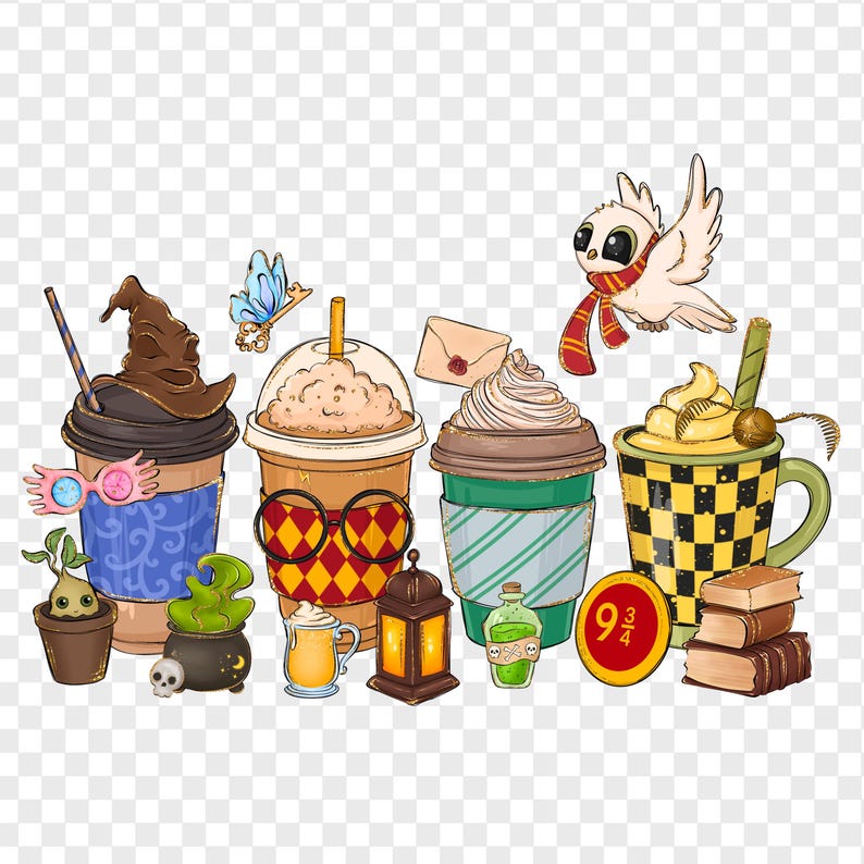 Wizard Clipart, Wizarding School Clipart, Magic Clipart, Magic School