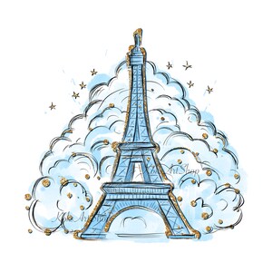 Eiffel Tower Png, Eiffel Tower Clip Art, Eiffel Tower Illustration ...