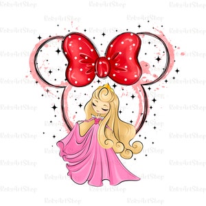 Tous les cliparts png princesse, clipart princesse Aurora aquarelle, illustration du royaume magique, conception de t-shirt princesse, conception de tshirt Aurora