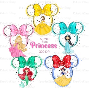 Alle prinses aquarel prinses PNG, prinses clipart png, familie vakantie clipart, familie vakantie png, familie-uitje, alle prinses ontwerp