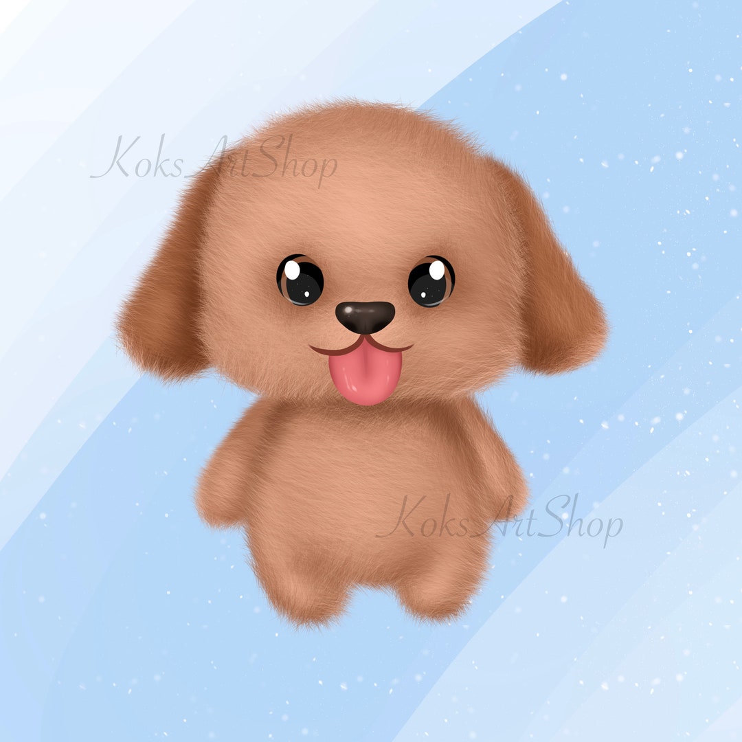 Pets Clip Art Cute Pets Clip Art Dog Clip Art Fluffy Clip - Etsy