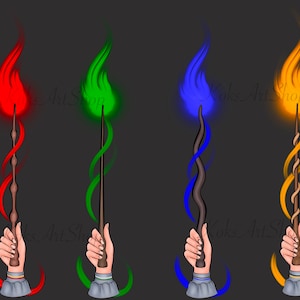 Baguette magique clipart, clipart école de magie, png école de magie, autocollants magiques, clipart de sorciers, png de sorciers, clipart école de sorciers