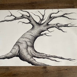 Pen and Ink Tree