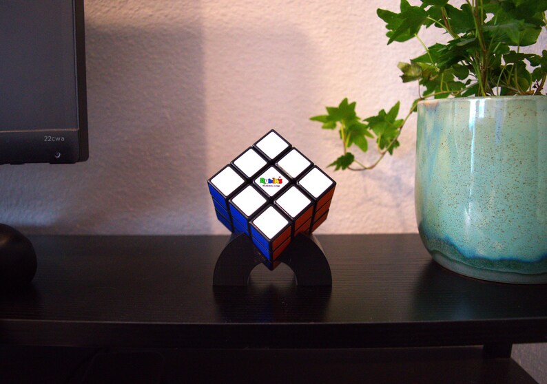 RUBIK'S Cube Display Stand L Arch Design L Rubik's Cube Holder, Stand