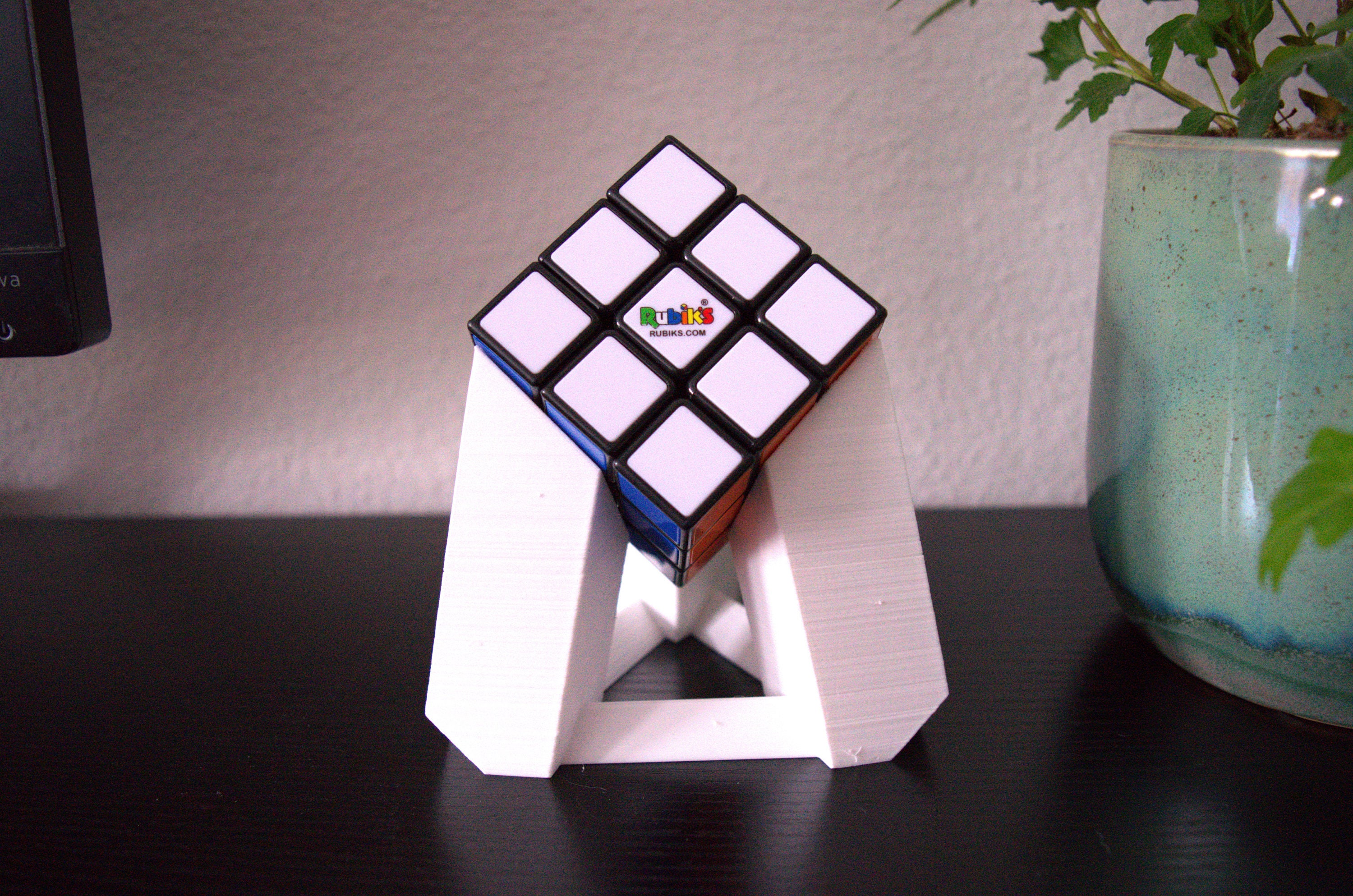 RUBIK'S Cube Display Stand L Triton Design L Rubik's Etsy