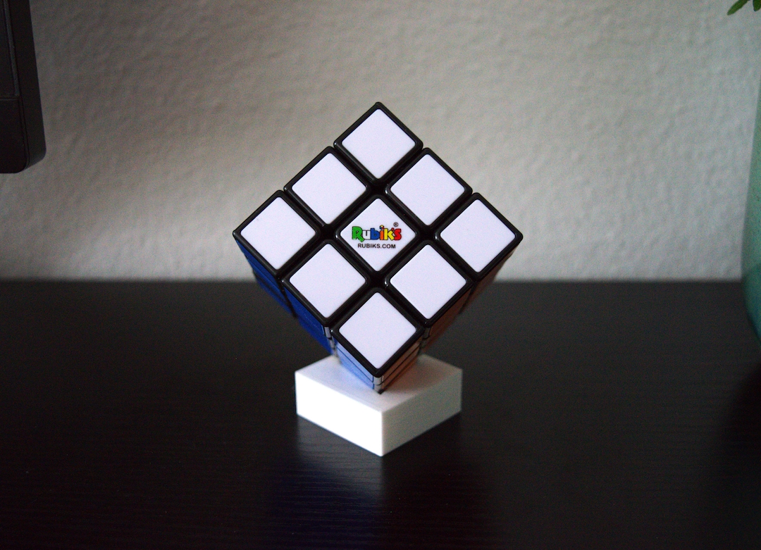 RUBIK'S Cube Display Stand L Cube Design L Rubik's Cube Holder, Stand, Display Stand Etsy