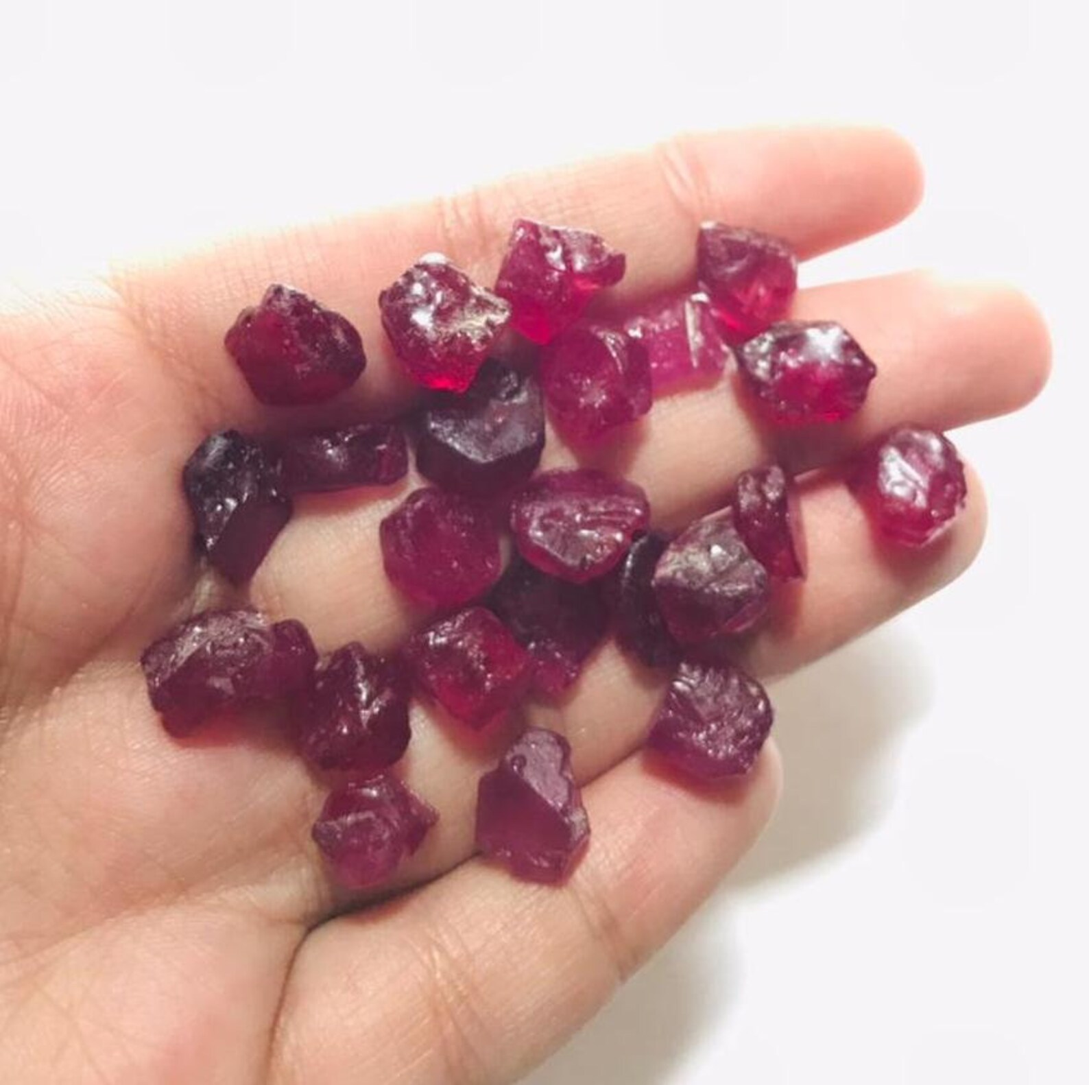 Natural Red Rough GemstoneRed SpecimensAAA Etsy