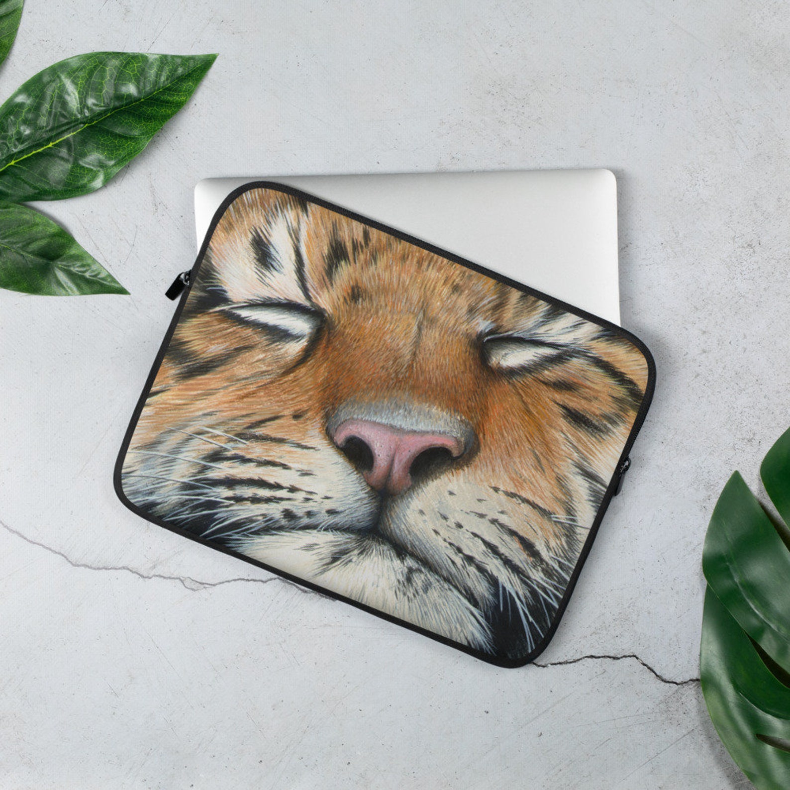 Kitten Laptop Sleeve Notebook Computer Case Cat Tabby Catlover Etsy