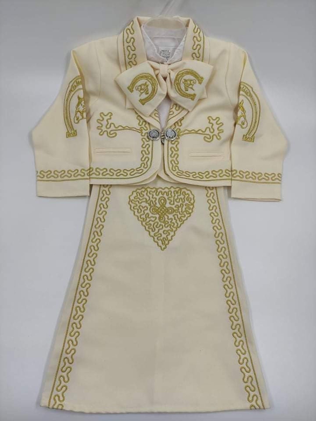 Baby Girl Charro Outfit Guadalupe for With Details 100 Etsy