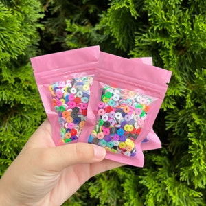 Clay bead confetti/ clay bead bags