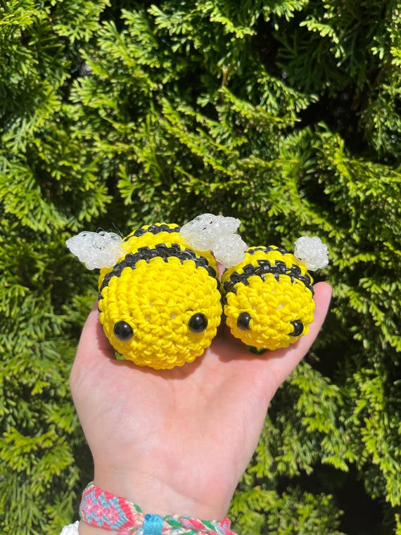 Loomigurumi bees/ amigurumi bee/ bumblebee