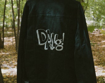 Mac Miller - DANG! - The Divine Feminine - Bestickte Jeansjacke