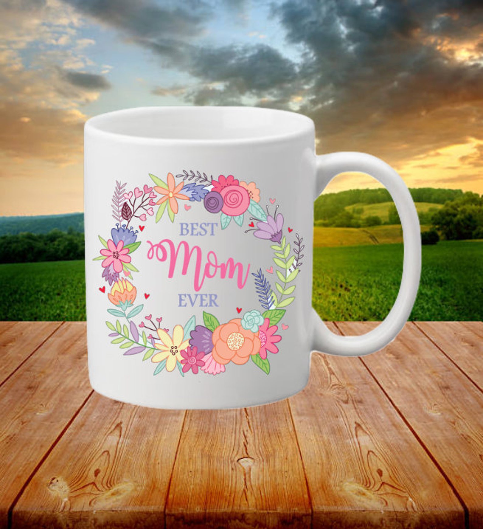 Best MOM Ever Mug Funny Mug Gift For Mom Mom Birthday Etsy