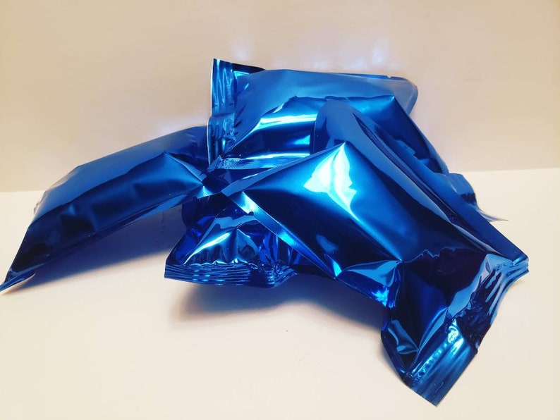 Wholesale Yoni Steam Herb Blends Blue Glossy Pack Individual tear open Steam Packets 10