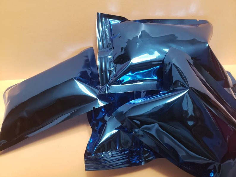 Wholesale Yoni Steam Herb Blends Blue Glossy Pack Individual tear open Steam Packets 10