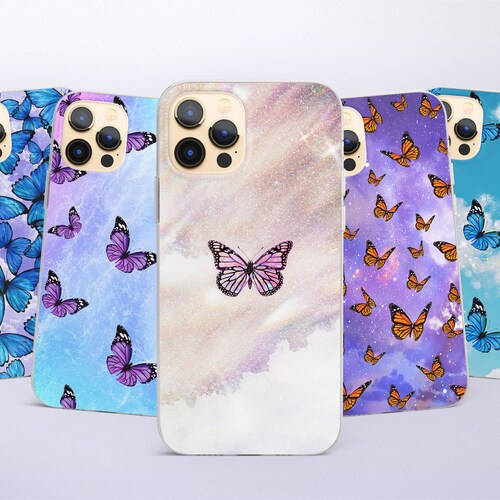 Cute Butterfly Phone Case For Iphone 13 Pro Max 12 Mini 11 Xr Etsy Uk