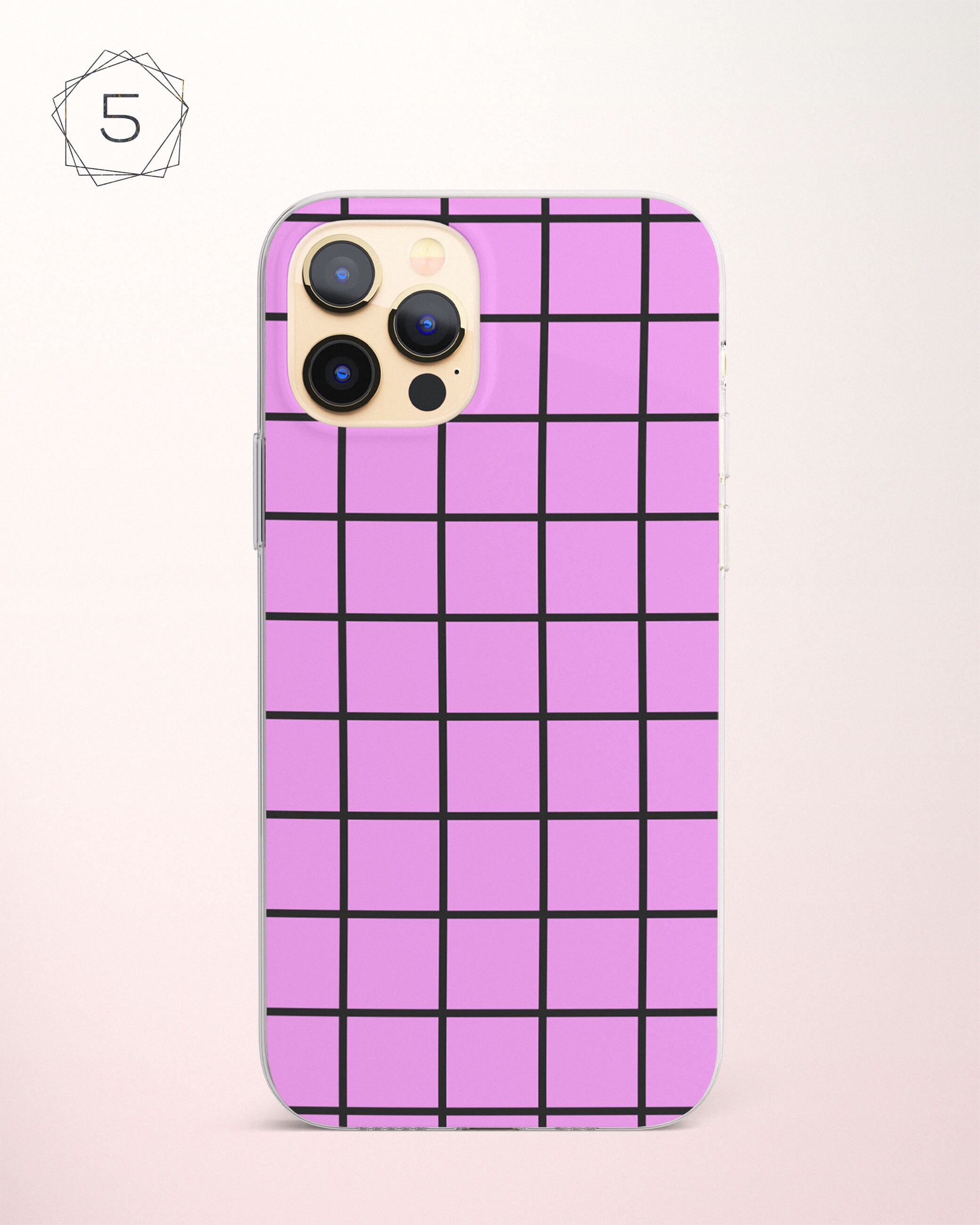 Abstract Grid Phone Case Checkerboard Cover for Iphone 13 12 Etsy UK