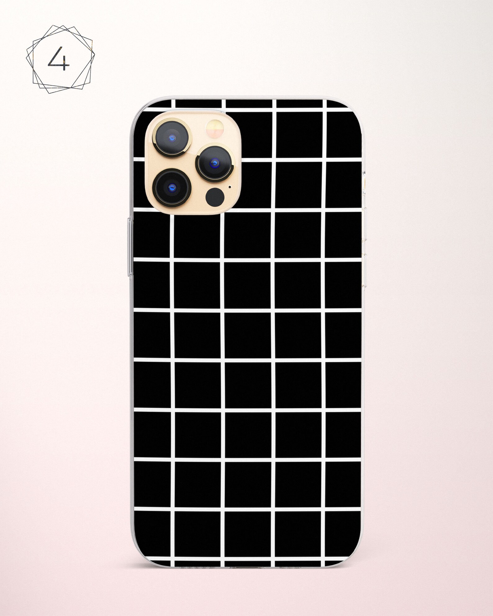 Abstract Grid Phone Case Checkerboard Cover for Iphone 13 12 Etsy UK
