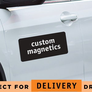 Pair of Custom Removable Vehicle Magnetic Sign Graphic (Qty 2)