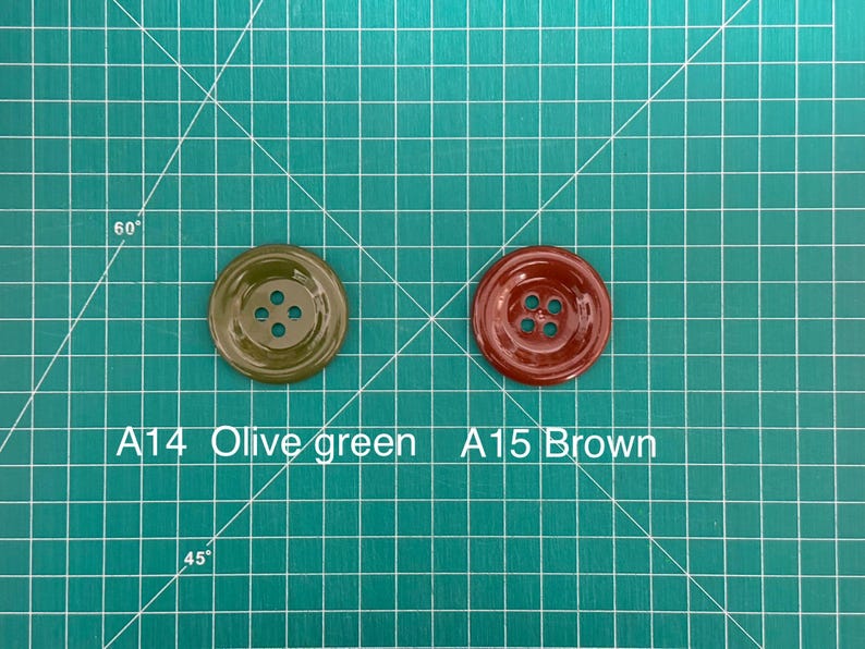 Jumbo Multicolor Buttons: 2-inch Craft Sewing Buttons image 7