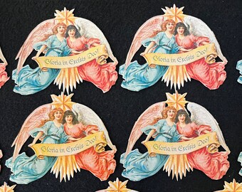 11 pieces ANGELS Ernst Freihoff scrap Gloria