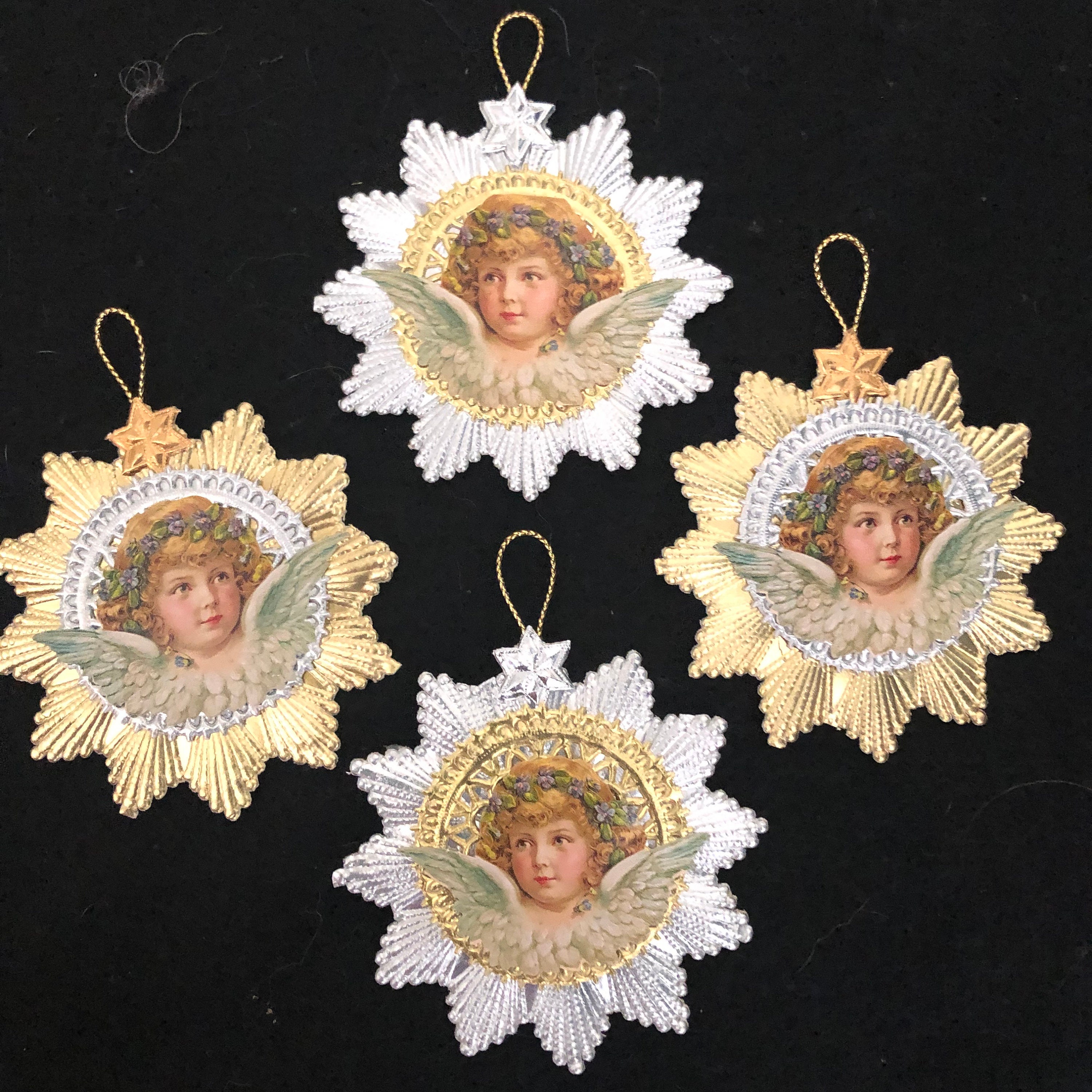 DIY Make 4 small ANGEL ornaments personalized gift boxed craft Etsy