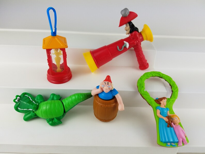 Peter Pan Vintage McDonald's Toys 1998 | Etsy