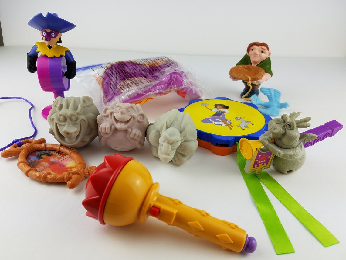 The Hunchback of Notre Dame Vintage McDonald's Toys 1997 Etsy