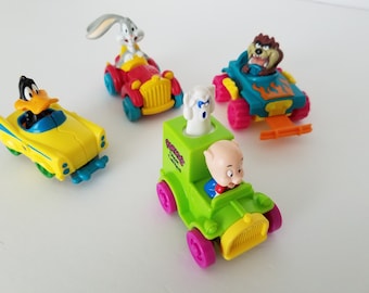 McDonald's 1993 Vintage Looney Tunes Quack-up Cars-Choose Your Favorite! 