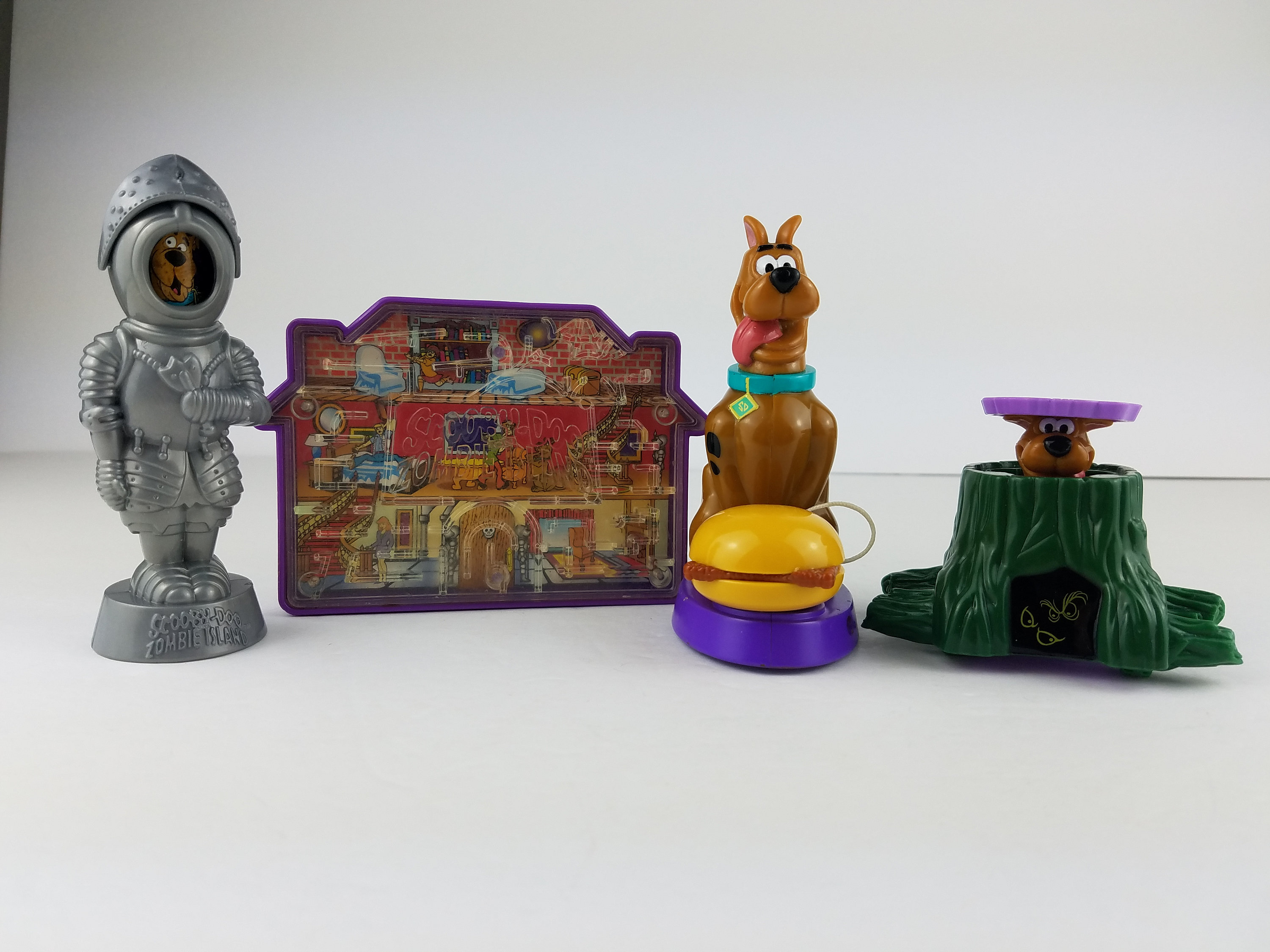 Scooby Doo Zombie Island Vintage Burger King and Wendy's Kid's Meal Toys 1999 Etsy