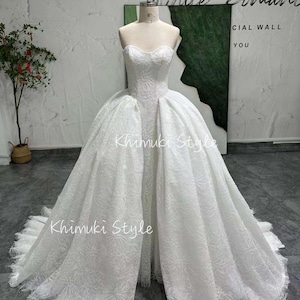 Ball Gown High Quality Lace Wedding Dress