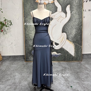 Sexy Back Prom Dress, Fit and Flare 90s Party Dress,Black Mesh Prom Dress