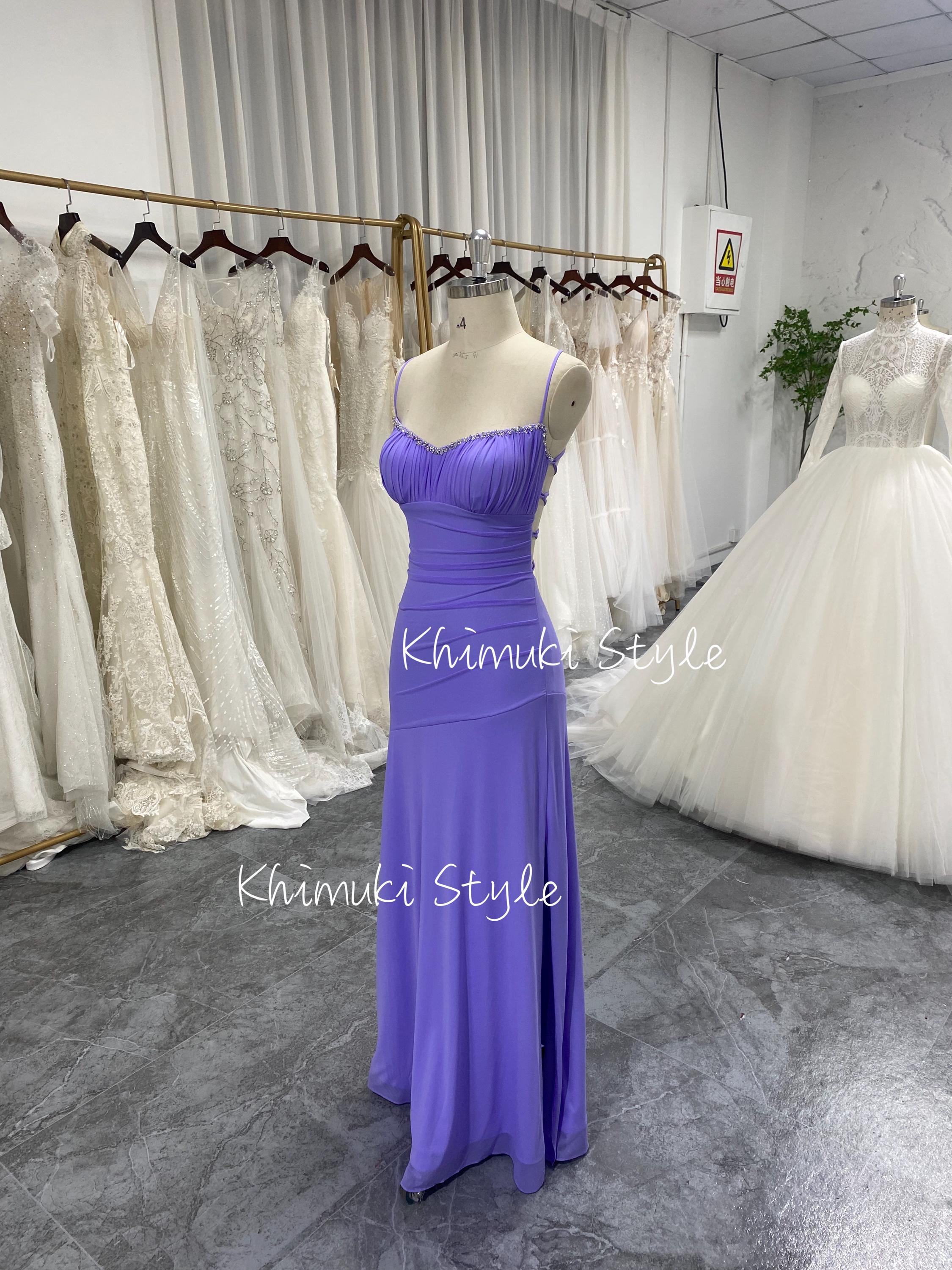 Etuikleid Lavendel Vintage Abendkleid