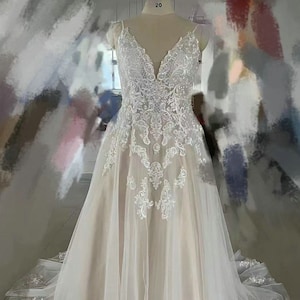 Summer Plus Size Wedding Dress