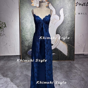 Vintage Prom Dress,90s Lace Party Dress