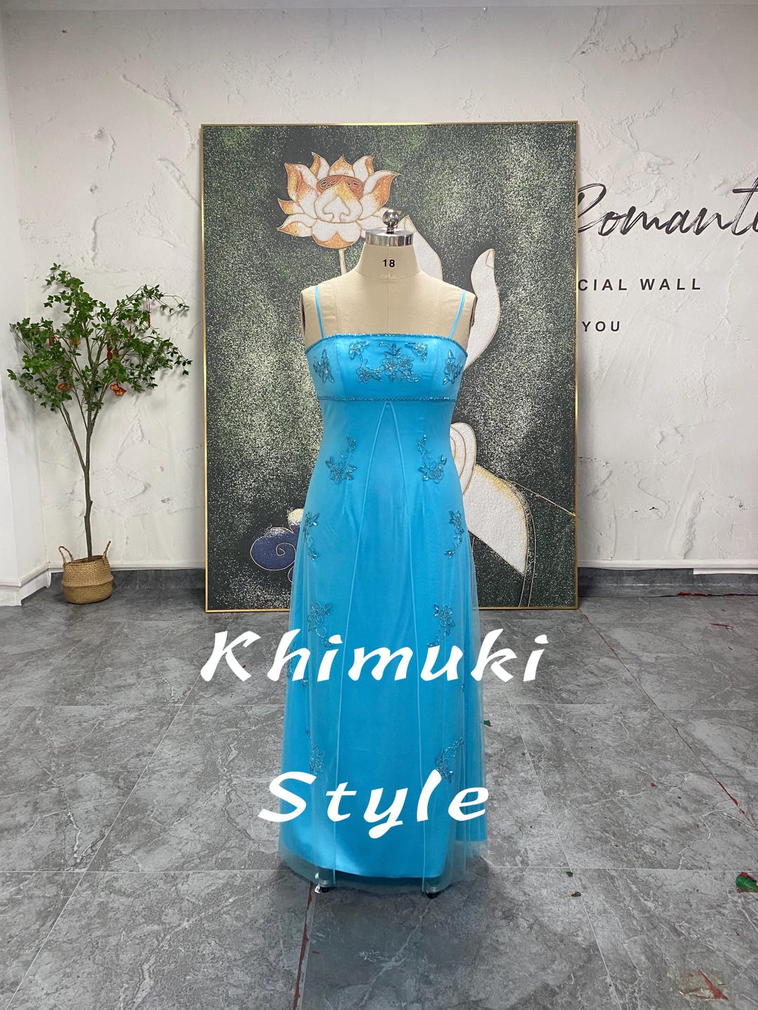 sky dress 2000s Y2K Rave City Blue Tropical Leaf Mini Large The Billabong In The Sky Mini dress is a stunning piece that exudes effortless style and femininity Women's Vintage Print Semi-Sheer Sheath