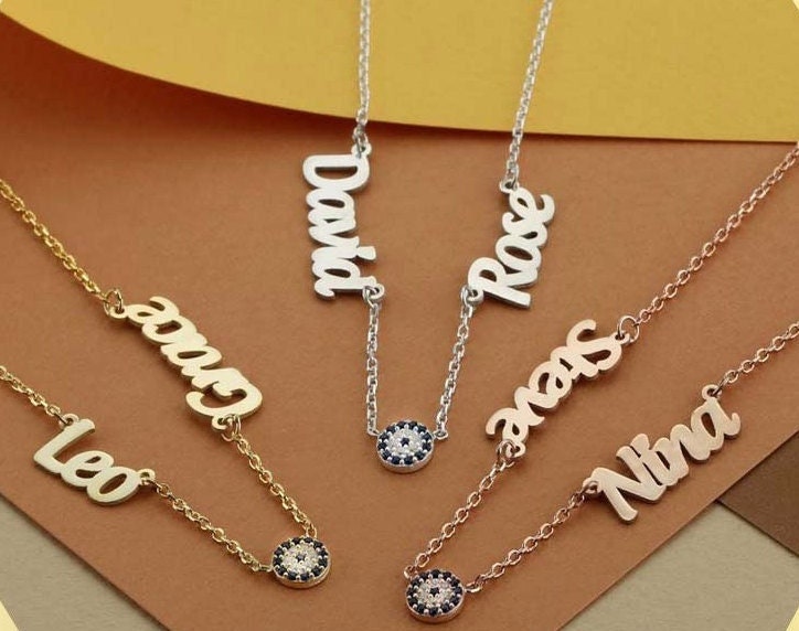 Turkish Name Jewelry Etsy UK
