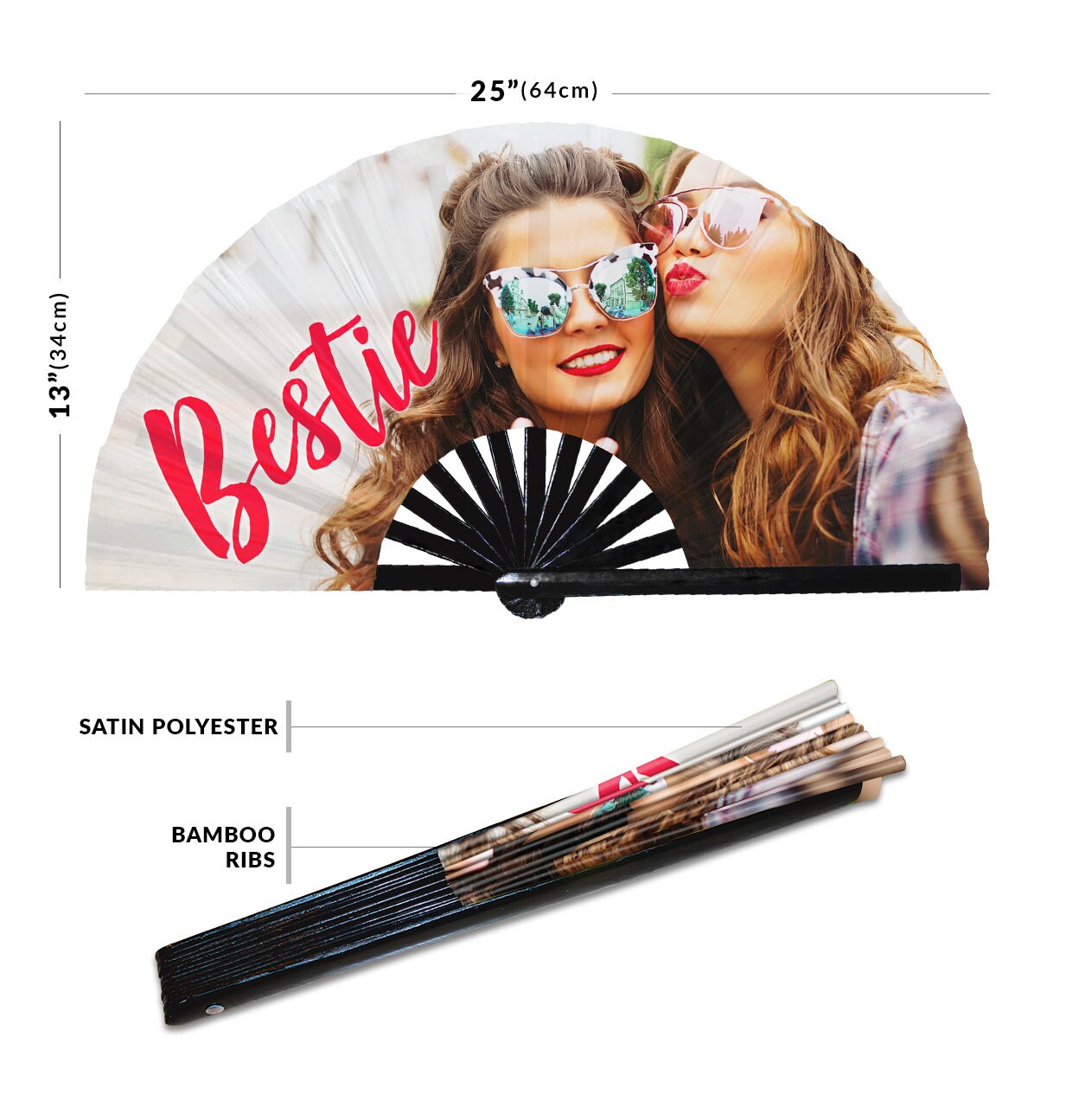 Custom Hand Fan Personalized Foldable Hand Fan Customized Etsy