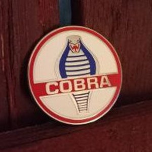 Mustang Cobra hard enamel pin