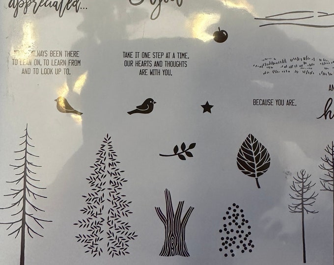 Stampin up Thoughtful Branches Bundle - Etsy
