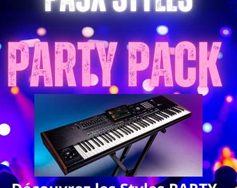 KORG Styles per PA5X "Party Hit's" Formato KST/STG download immediato