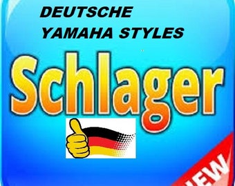 Yamaha Styles Genos Tyros Psr S/Sx Dgx Cvp Deutsche Schlager USB Stick