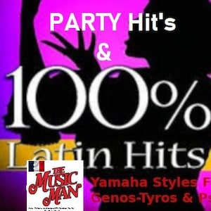 YAMAHA Styles LATINO Hit&#39;s For Genos Tyros Psr S/SX Cvp Dgx