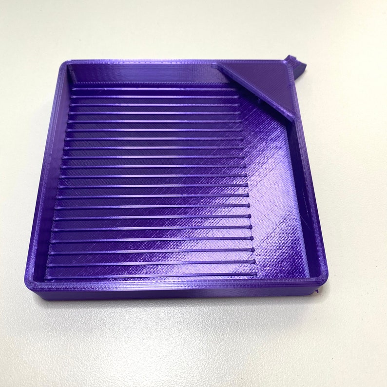 Diamond Drill Tray Dark Silk Purple Diamond Painting Accessories Diamond Painting Tray