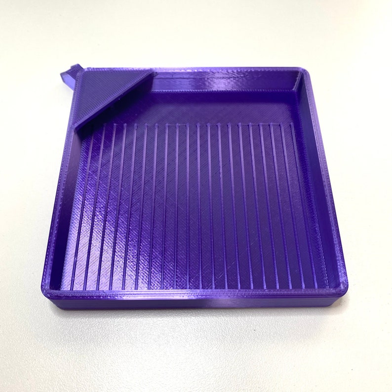 Diamond Drill Tray Dark Silk Purple Diamond Painting Accessories Diamond Painting Tray