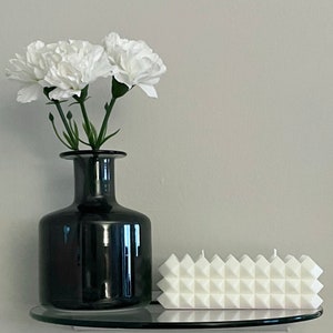 Geometric Shape | Modern Interior Design Home Decor Minimal Minimalist Minimalism| Vegan Organic Soy Wax| Stocking Stuffer Gift Party Favor