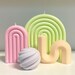 Customizable Candle Set | Interior Design Minimal Minimalist Minimalism Home Decor| Stocking Stuffer Gift Party Favor| Vegan Organic Soy Wax 