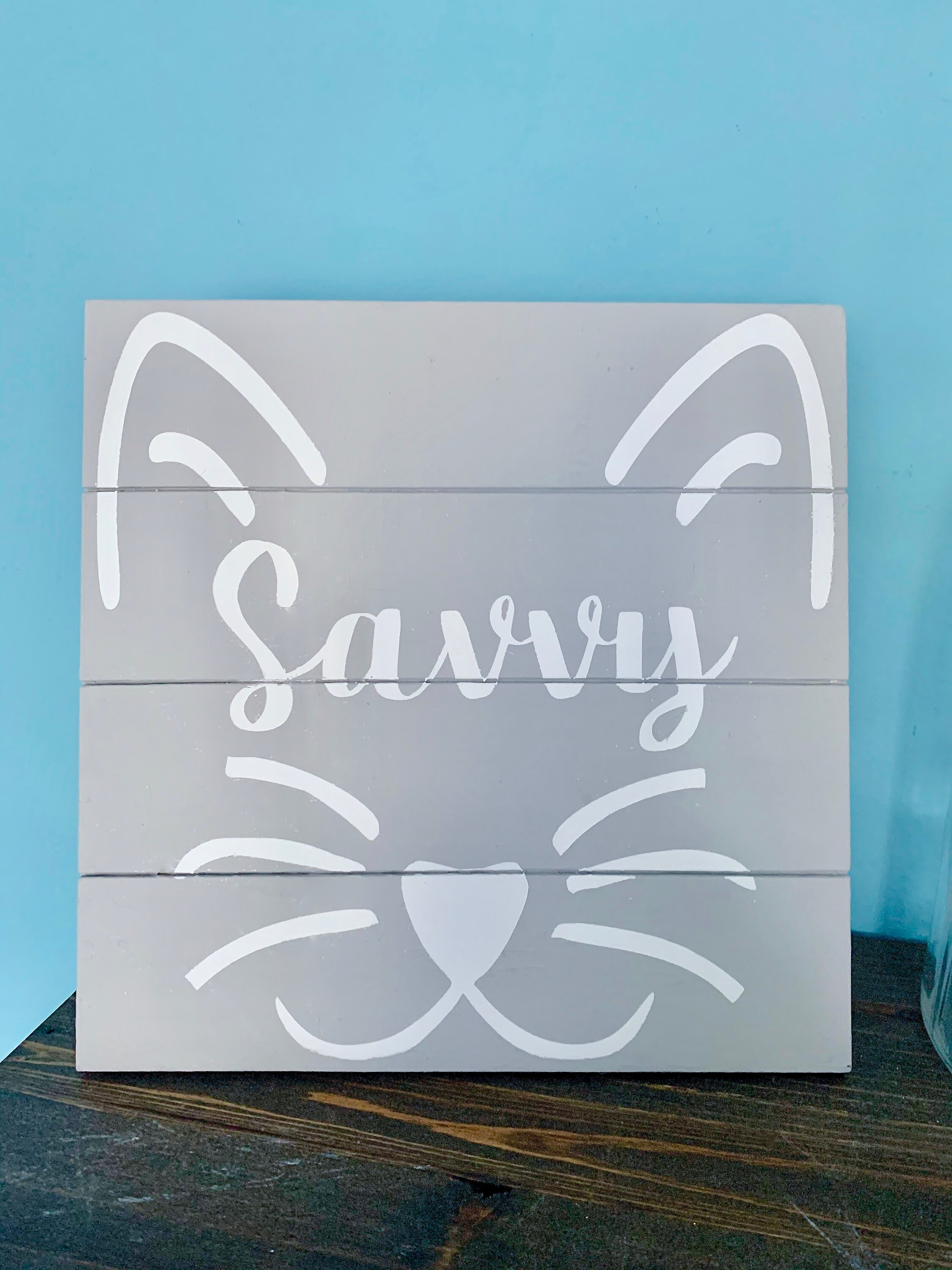 cat-sign-wooden-cat-kitten-home-decor-pet-loss-pet-etsy