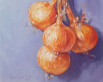 油彩画 玉ねぎの静物画 717RRf9rTgL._AC_UF350,
