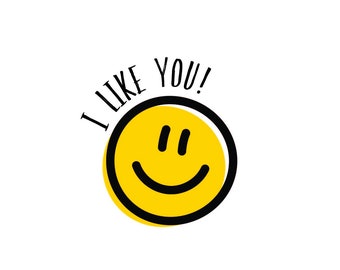 I LIKE YOU! Greeting Card